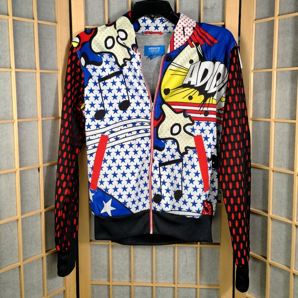 Adidas x Rita Ora Pop Art Super Track Jacket Limited Edition Size XS